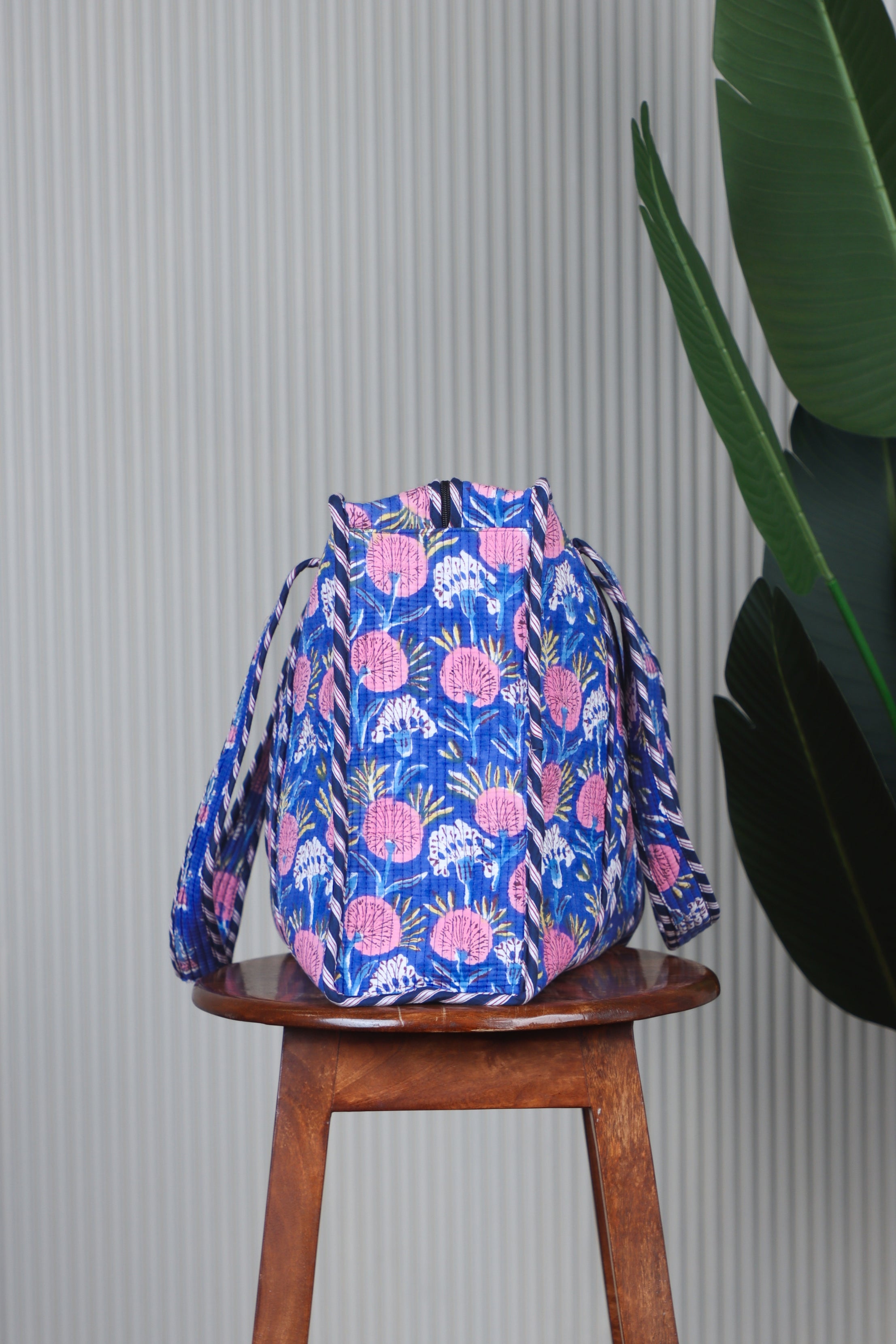 Baagh-e-neel tote bag