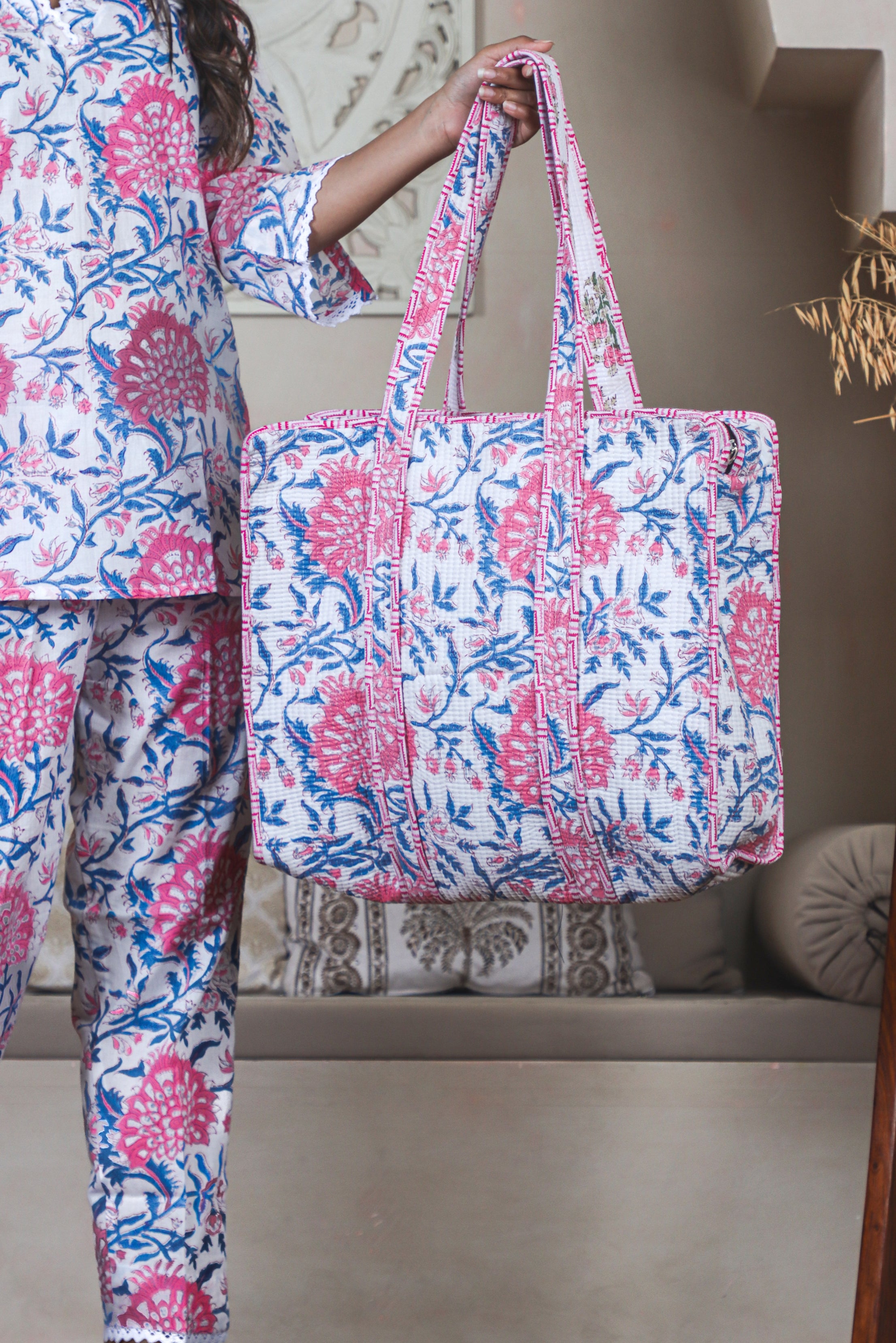 Neelgul jaal Co-ord set